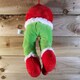 image 10 of 32cm Door Hanging Laughing Elf Animated Indoor Christmas Decoration