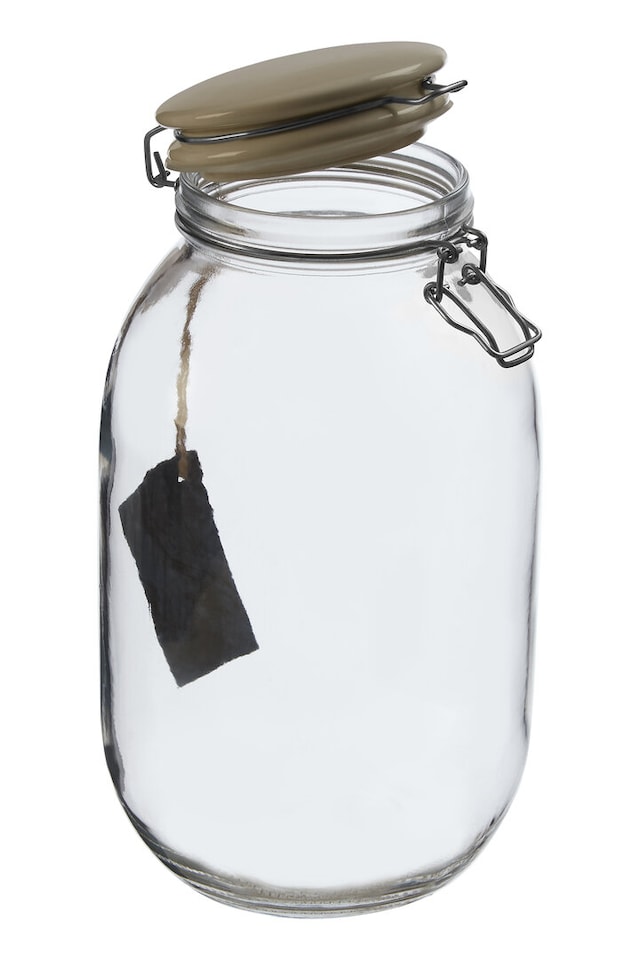 image 1 of Grocer Glass Storage Jar 3000ml