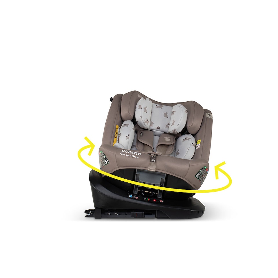 image 1 of Cosatto Get Set Grow iSize Rotating ISOFIX Car Seat