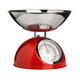 image 1 of Interiors By Premier Premium Constructed 5Kg Red Kitchen Scale, Retro Style Kitchen Scale, Iron Steel Constructed Baking Scale