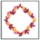 image 4 of Diamond autumn reath (Picture Frame) White | XS