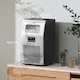 image 7 of HOMCOM Commercial Ice Maker with 4kg Ice Storage for Home Restaurant | Silver