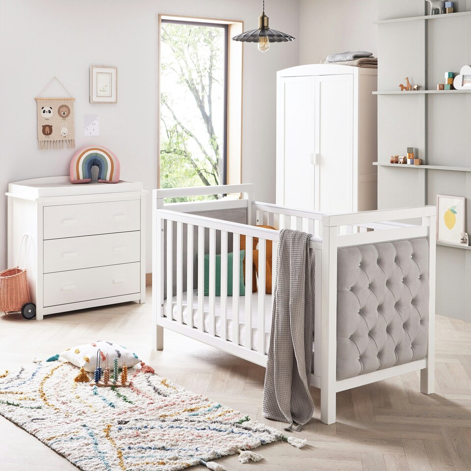 image 1 of Babymore Velvet Deluxe 3 Piece Room Set