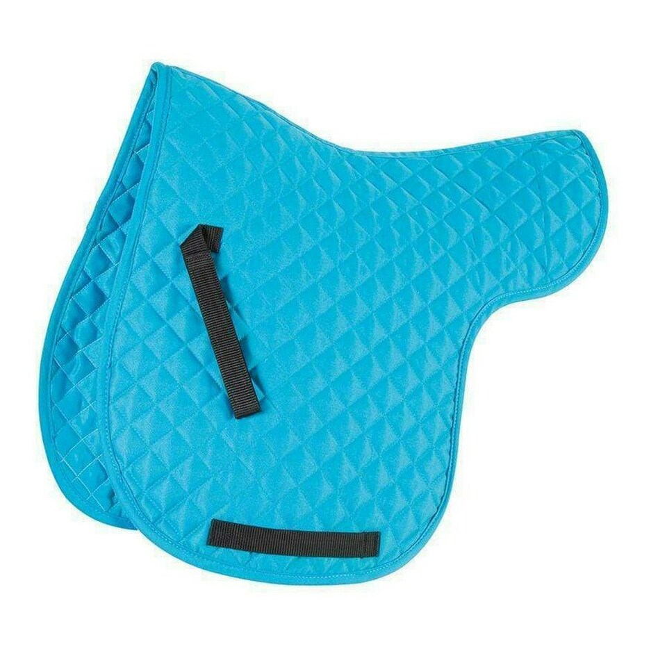 image 1 of Performance Lite Horse Numnah - Ocean Blue - 17in - 18in