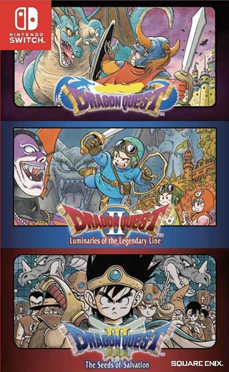 Dragon Quest I, II & III (1, 2 & 3) Collection Nintendo Switch