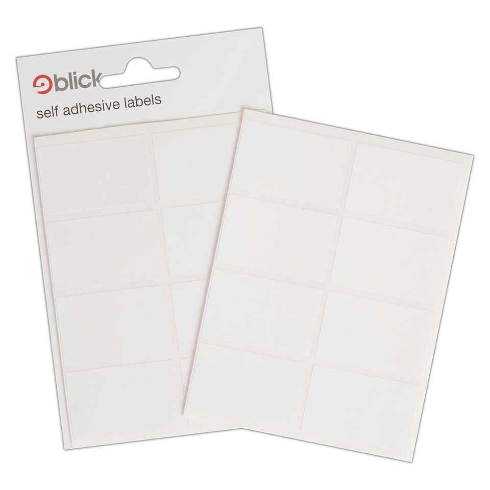 BLICK WHITE BAG 25X40mm - Blick - RS026556 N/A