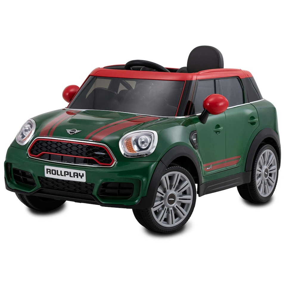 image 1 of Rollplay Mini Countryman 12 Volt Premium Car with Remote Control  - Green