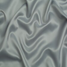 Silver Matte Polyester Satin Fabric for Dressmaking, 160cm / 62" Wide - per metre