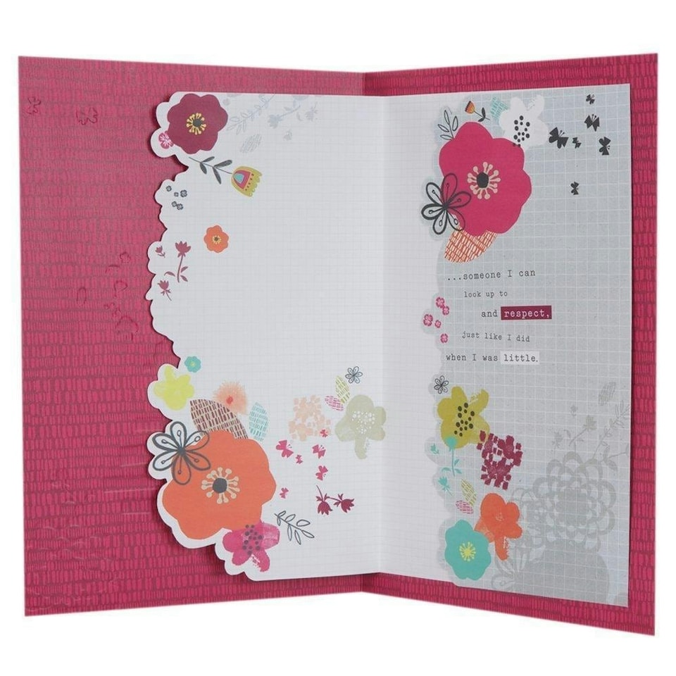 image 1 of Hallmark Mother's Day Traditional 3D Floral Card Large