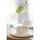image 5 of Mikasa Dinner Set White Porcelain Camberlie 12 Piece