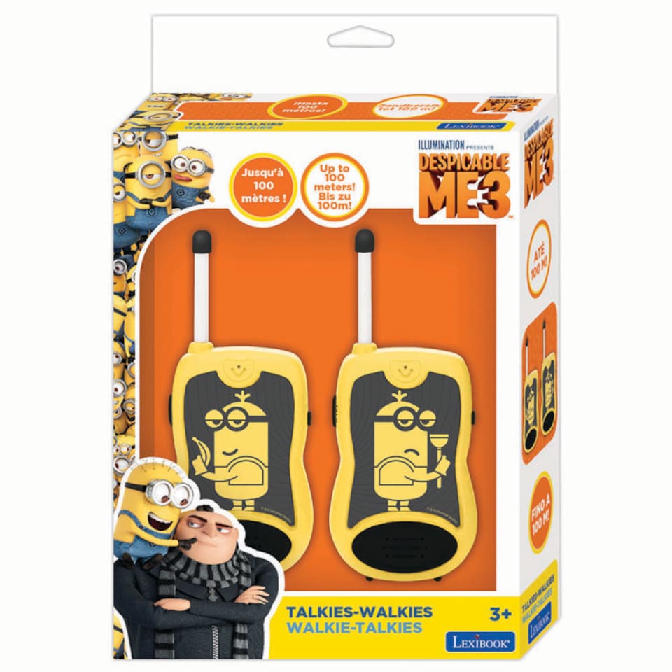 image 1 of Lexibook TW12DES Despicable Me Minions Walkie-Talkies 100M