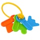 image 8 of The Magic Toy Shop Baby Rattles and Teethers 6 Piece Newborn Sensory Toys