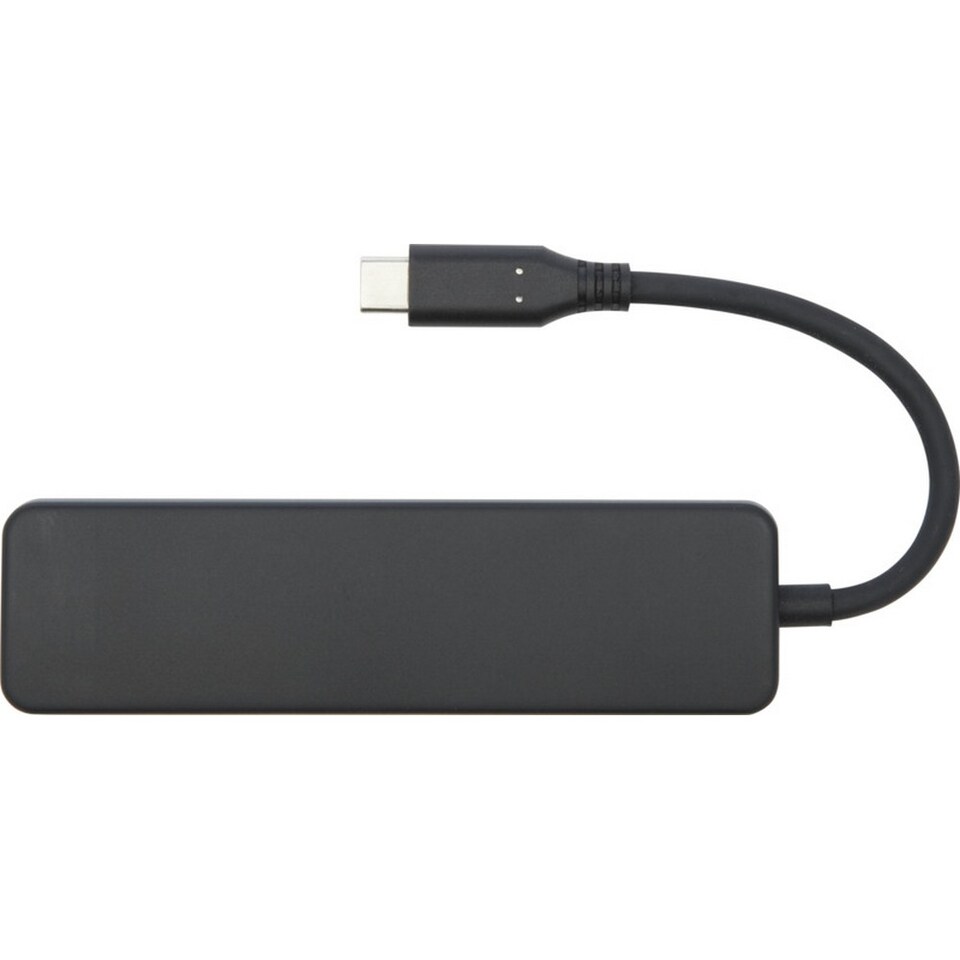 image 1 of Loop Plastic Multimedia USB Adapter | Black | Black | 1