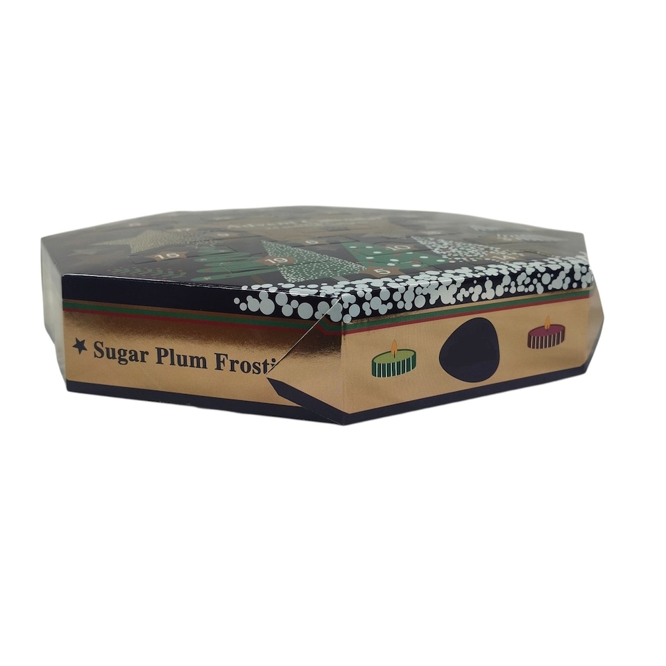 image 1 of Christmas Tealight Candle Advent Calendar 24 Festive Countdown Scented Candles