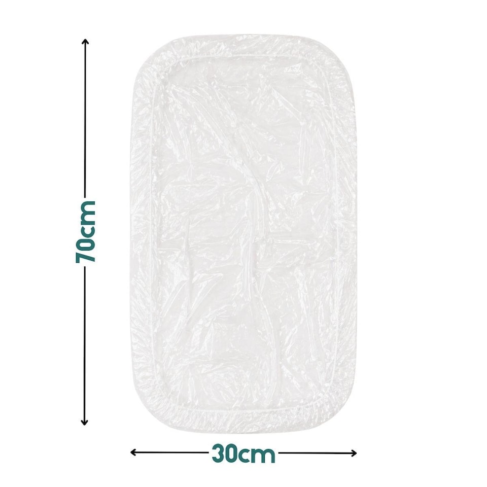 image 1 of Set of 64 Cat Litter Tray Liners Disposable Waste Bags 30cm x 70cm Lemon Scented