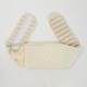 image 6 of OHS Ribbed Fleece Hot Water Bottle Belt Adjustable Heating Wrap | Cream