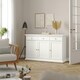 image 8 of Paris Sideboard with 3 doors and 3 drawers in White White