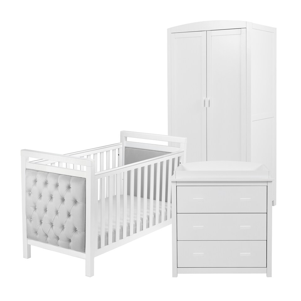 image 1 of Babymore Velvet Deluxe 3 Piece Room Set