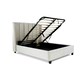 image 1 of Aurora Warmstone Velvet Ottoman Bed And Memory Maestro Memory Foam Mattress Double N/A