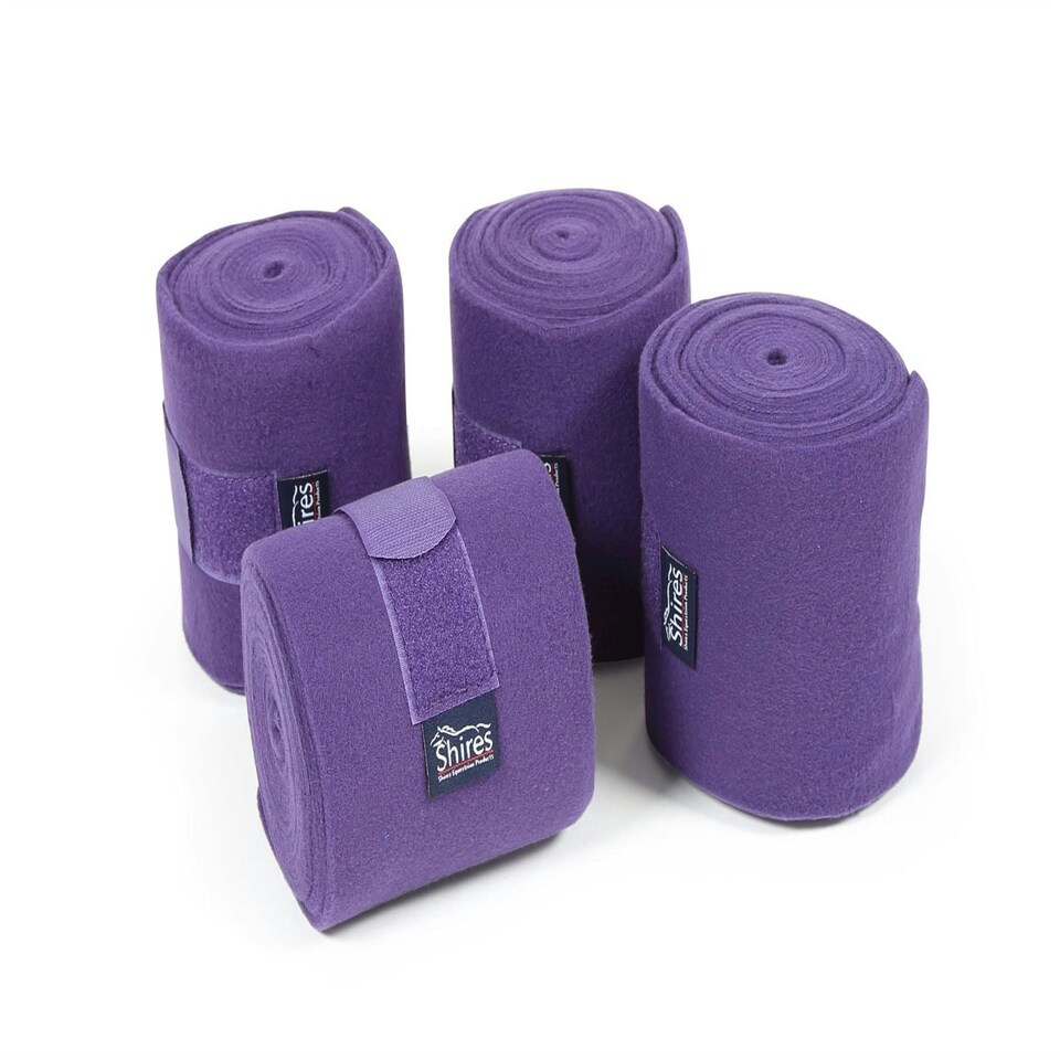 image 1 of Shires Fleece Bandages Blue | Colour: Royal Blue
Size: One Size
