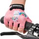 image 2 of Meteor Kids Bike Gloves – Breathable, Non-Slip, Padded for Comfort & Safety Pink | Lama | JR XS
