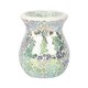 image 3 of Something Different Crackle Effect Oil Burner - Light Blue - One Size