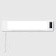 image 2 of ValueLights Horizon Matte White IP44 Rated Bathroom Shaver Pull Cord LED Wall Light