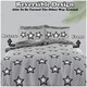 image 6 of VELVETIO Sammy Complete Duvet Cover Set with Fitted Sheet Printed Bedding Quilt