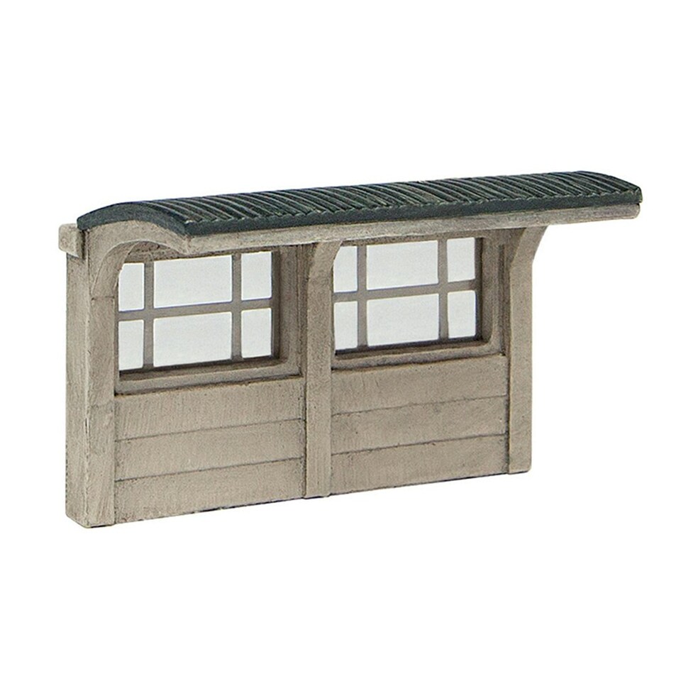 Bachmann Scenecraft Concrete Bus Shelter (Pre-Built)