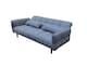 image 6 of Bello 2 Seater Sofa Bed in Grey or Silver | Grey | One Size