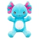 image 4 of Sitting Axolotl Soft Toy Cute Plushie Huggable Cuddly Stuffed Toy 20cm Blue