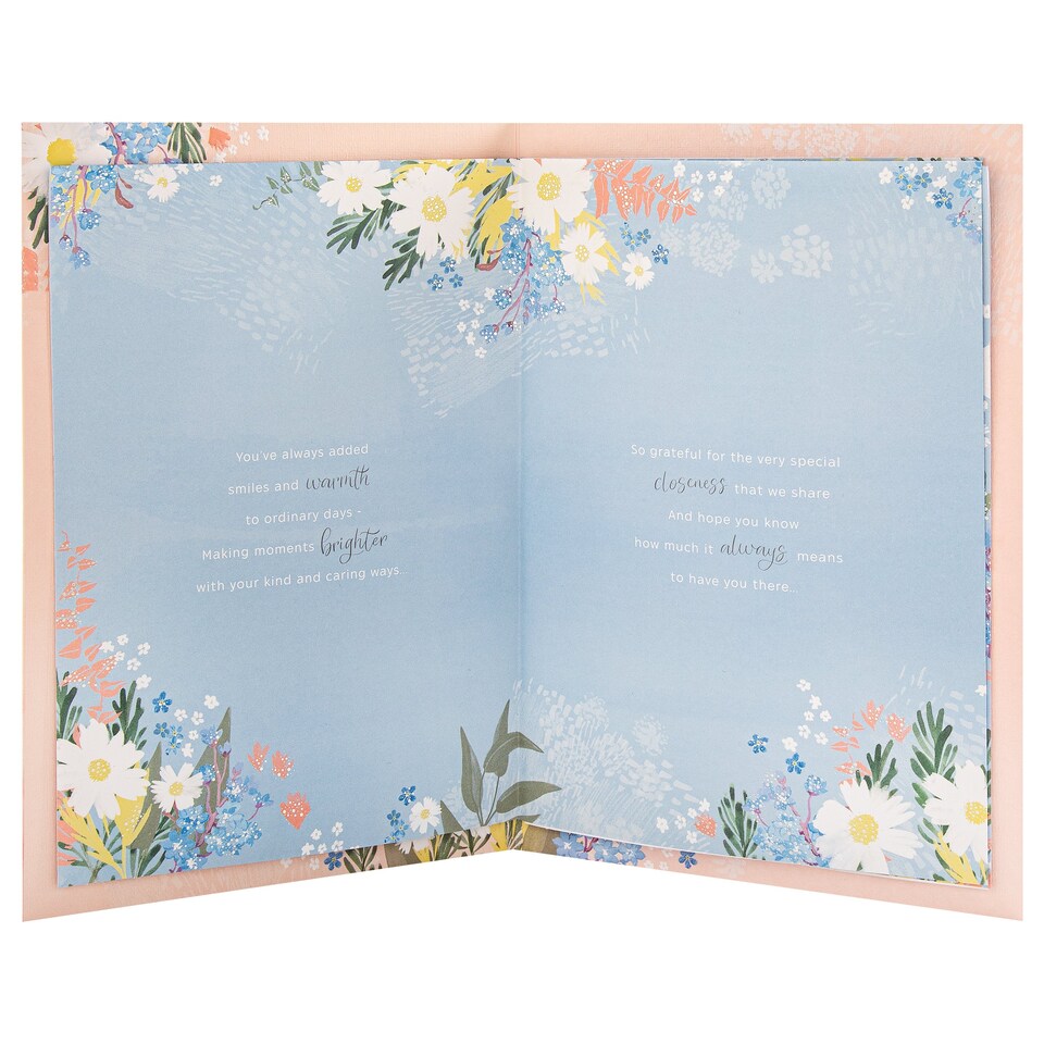 image 1 of Hallmark Birthday Card For Daughter - Pink Florals Design And Heartfelt Verse