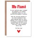 image 1 of Greeting Card Love Poem Horror Fan Fiancé Romantic Fun Veteran's Day