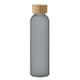 image 1 of MidOcean Abe Frosted Bamboo 500ml Bottle - Transparent Grey - One Size Grey | One Size