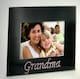 image 3 of Impressions Photo Frame Black/Crystal "Grandma" 4"x6"
