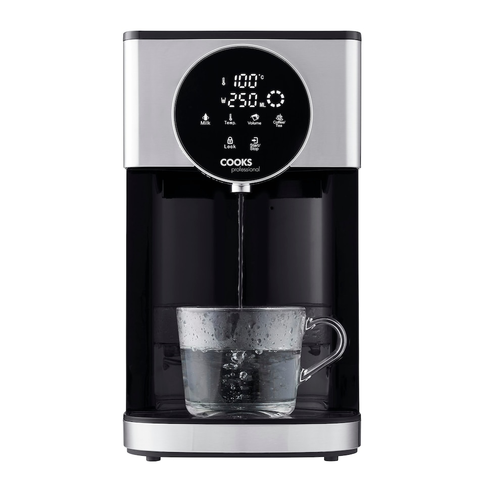 image 1 of Cooks Professional Digital Hot Water Dispenser 2600W with 4L Tank | Energy Saving Fast Boil Kettle | Silver