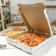 image 3 of 50 x 7" (7.5 x 7.5 x 1.5") White Slim Postage Pizza Takeaway Style Boxes Ideal For Restaurants & Takeaways White