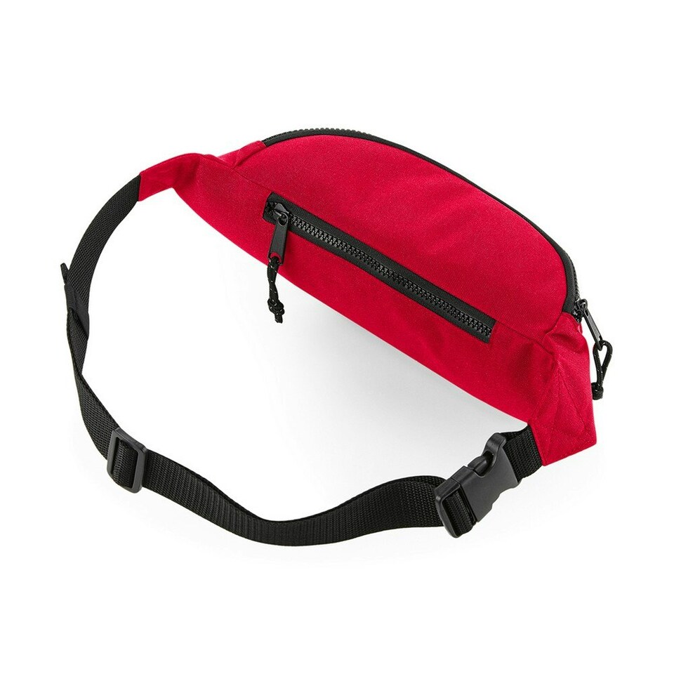 image 1 of BagBase Unisex Recycled Belt Bag - Classic Red - One Size Red