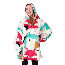 Squishmallows Womens/Ladies Character Blanket Hoodie - Multicoloured - One Size
