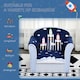 image 5 of HOMCOM Children Chair Armchair Single Sofa Seat Kids Furniture 18M+ 45kg 