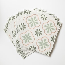 d-c-fix Olive Petals 30.48 x 30.48cm Self-adhesive Vinyl Floor Tiles Pack 33 | 3sqm