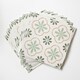 image 1 of d-c-fix Olive Petals 30.48 x 30.48cm Self-adhesive Vinyl Floor Tiles Pack 33 | 3sqm