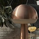 image 2 of ValueLights Troy Copper Outdoor Table Lamp Touch On/Off Dimmable