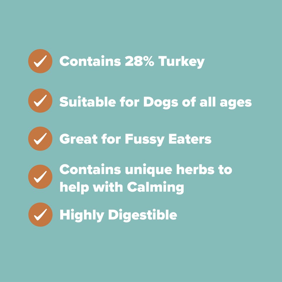 image 1 of Pero Cold Pressed Dog Food - Calm Down Dog | Brown | 2kg | Turkey | 1