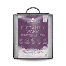 Slumberdown Elegantly Warm Luxury Heated Throw