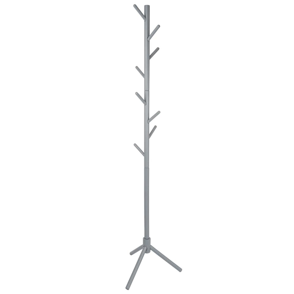 image 1 of Harbour Housewares Free-Standing Wooden Coat Rack - Grey | Grey | Grey | One Size