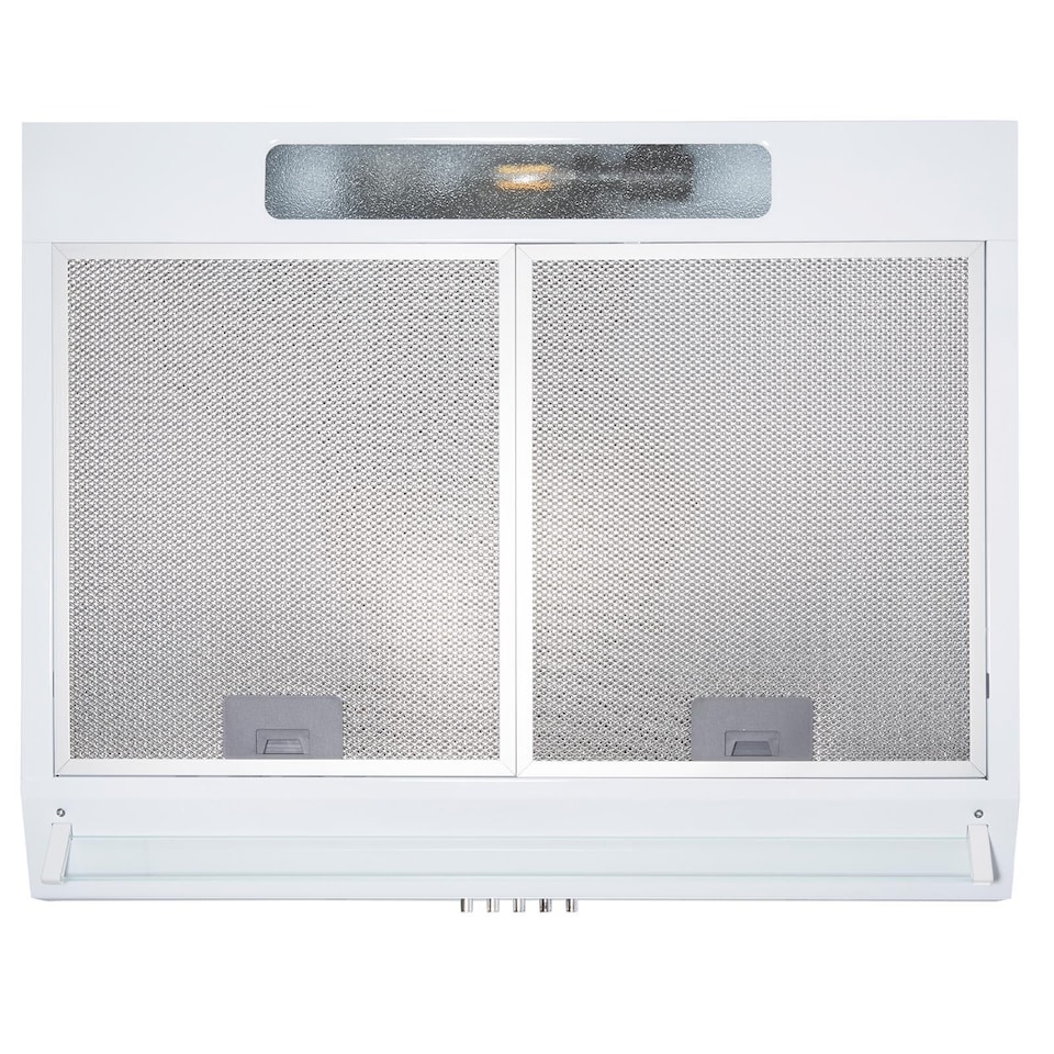 image 1 of SIA VSR60WH 60cm White Slimline Visor Cooker Hood Kitchen Extractor Fan