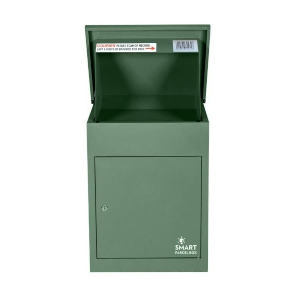 image 1 of SMART PARCEL BOX® Medium Front Access Green Green