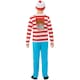 image 4 of Wheres Wally? Boys Deluxe Costume Set - White/Red - 4-5 Years