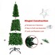 image 7 of 6ft Pre-Lit Green Pencil Tree Green | 6ft